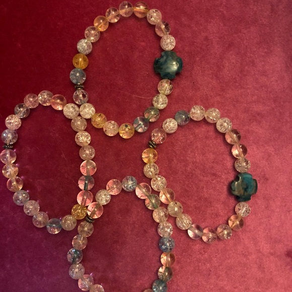 Crystal bead bracelet - Picture 6 of 6